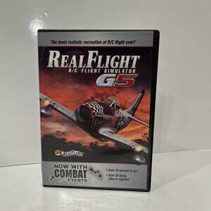 RealFlight R/C Real Flight Simulator G5 DVD Great Planes w/ Guide HTF OOP Rare!